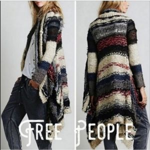 Free People Boho Retro Cardigan Sweater